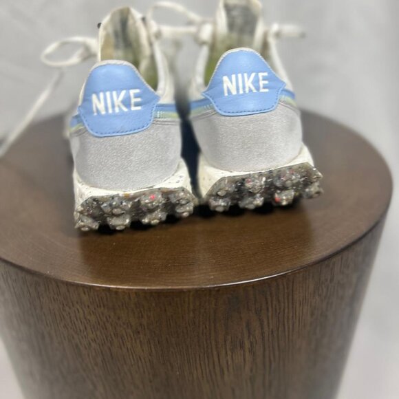 Nike Waffle Racer Crater Sneakers in Blue/White - Size 7.5" - Picture 3 of 7